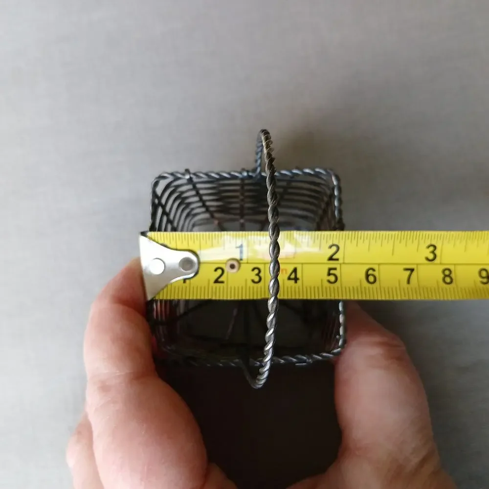 Tiny Vintage Metal Basket 2